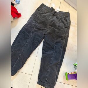 Zara Charcoal Corduroy Trousers